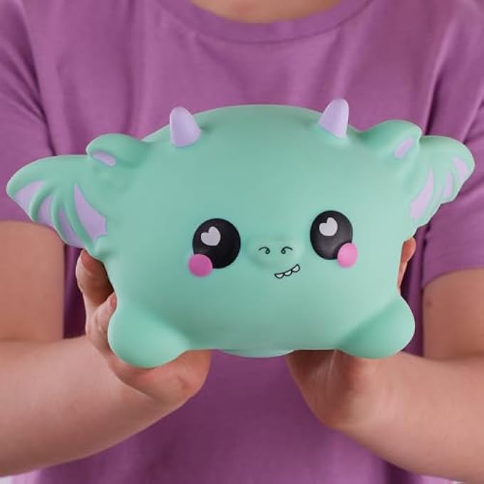 Smooshzees SNUGZEES, JADE, GREEN DRAGON, COLLECTABLE CHARACTERS, SUPERSOFT, CUDDLY AND SQUISHY! - Image 4